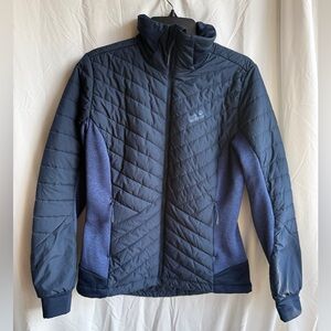 Jack Wolfskin Blue Quilted Puffer Jacket